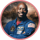 Leland Melvin nebula background Leland Melvin nebula background