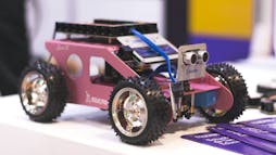 a robotic car a robotic car