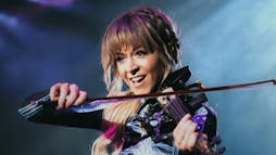 Lindsey Stirling playing violin Lindsey Stirling playing violin
