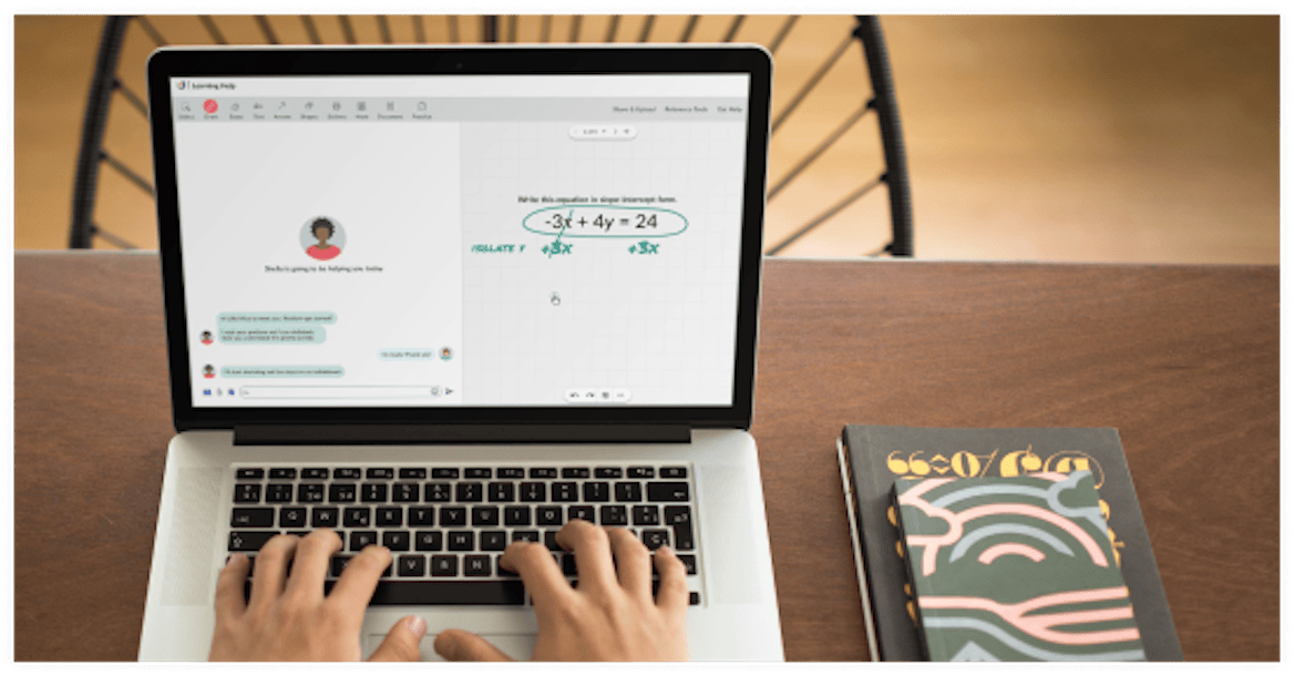 On Demand Tutoring Screen On Demand Tutoring Screen