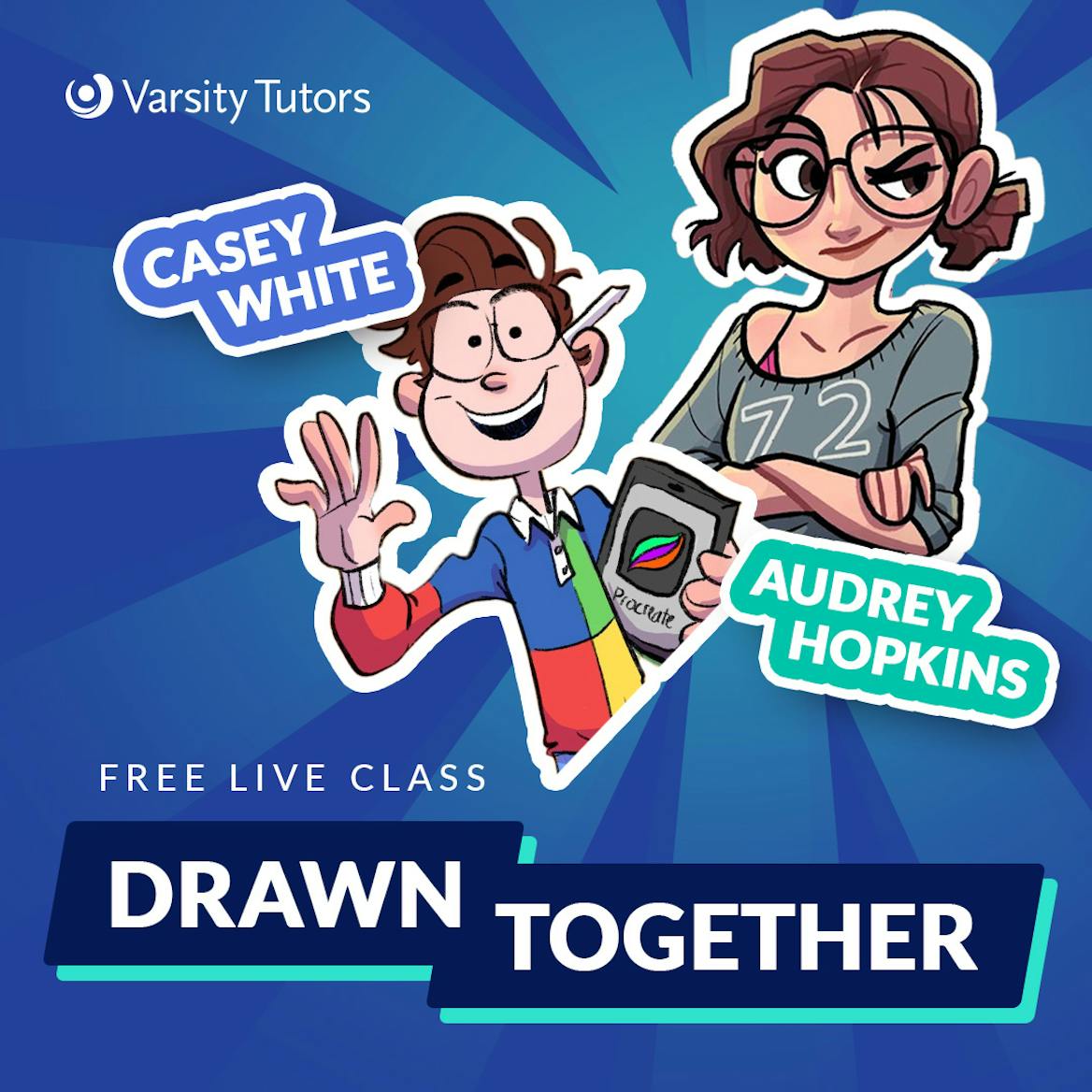 Drawn Together: A Live, Collaborative Draw-Along