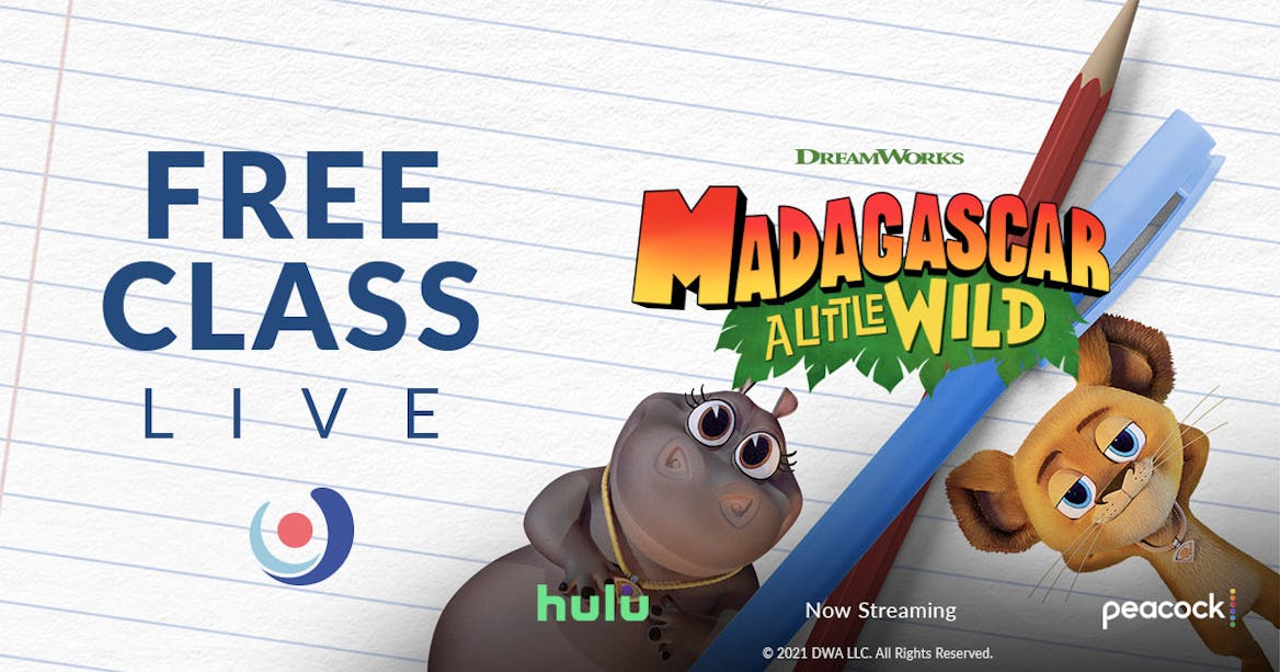 Drawing with DreamWorks, Featuring Madagascar